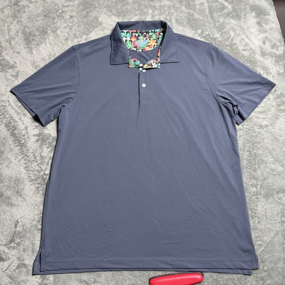 Chubbies The Weekend Polo Size‎ L in Blue Golf Beach Performance Outdoor - Picture 2 of 7